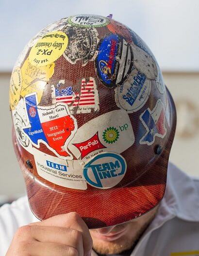 hard hat stickers