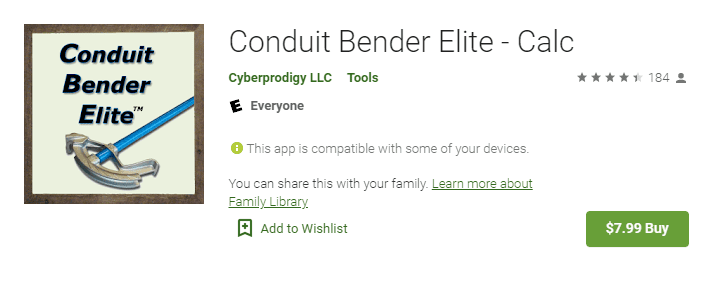 best conduit bending app