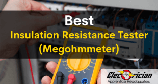 best insulation resistance tester (megohmmeter)